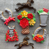 Kentucky Derby cookie cutter set