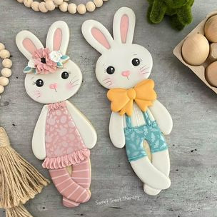 Easter Bunny doll cookies