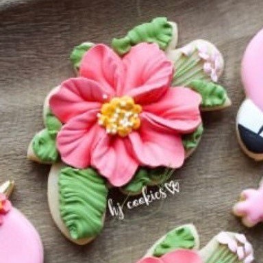 Flower cookie cutter- hibiscus