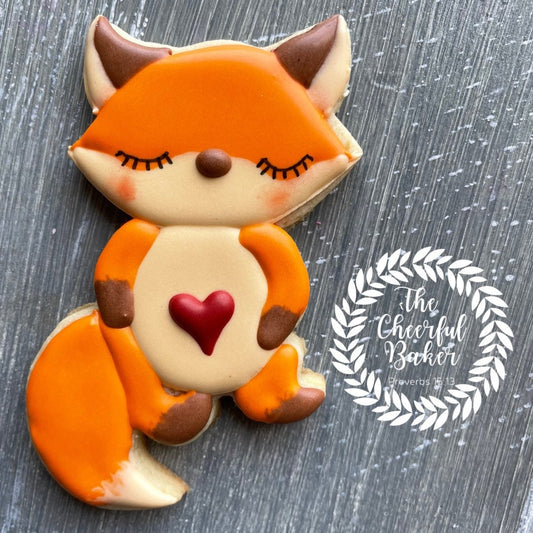 Fox Cookie Cutter 4.25 inches tall