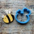 Load image into Gallery viewer, 3.5 inch fun bumblebee cookie cutter
