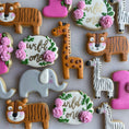 Load image into Gallery viewer, Zebra finished Cookie Cutter 3.5 inches tall
