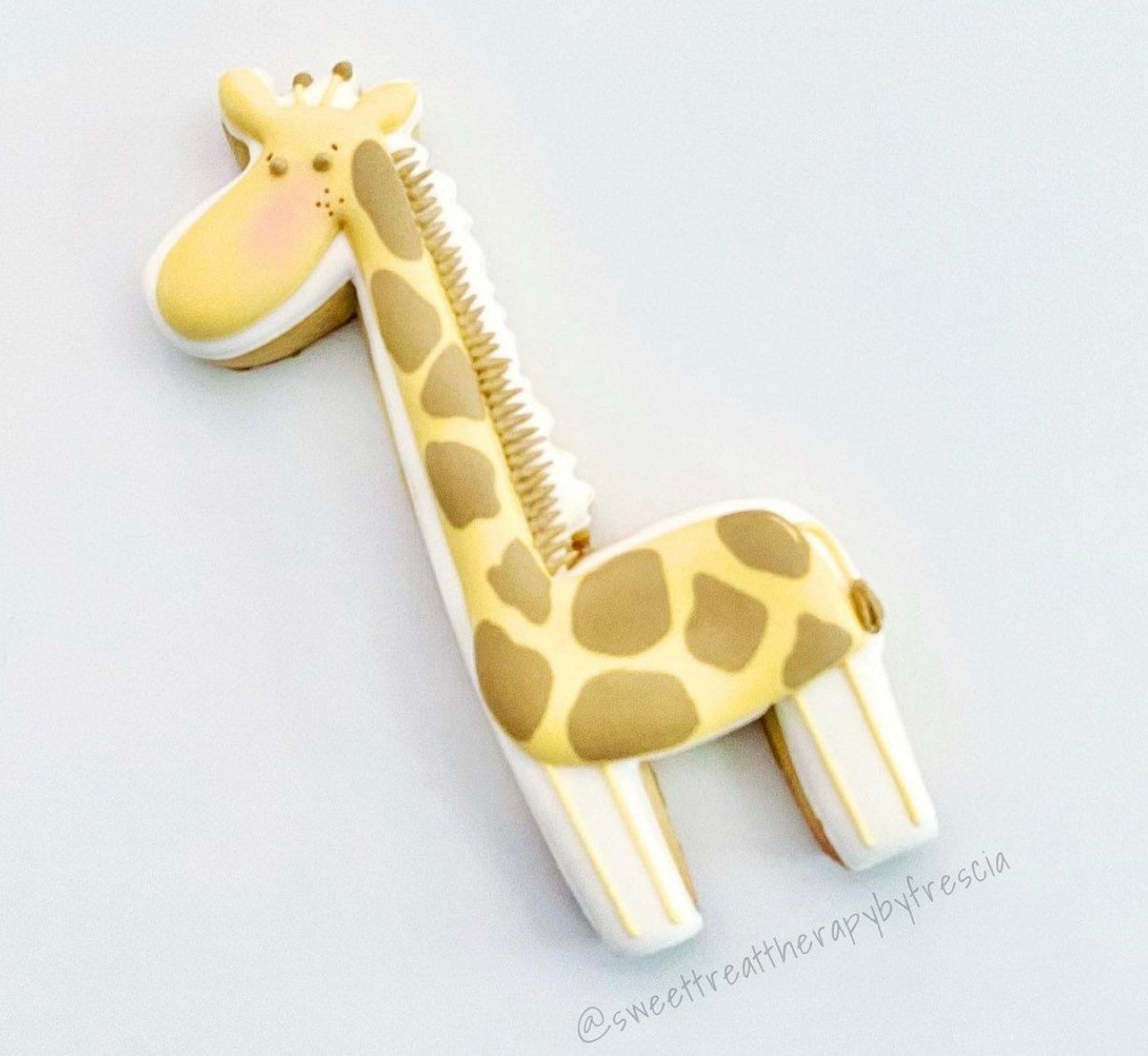 Giraffe cookie cutter finished cutter- The Frescia giraffe