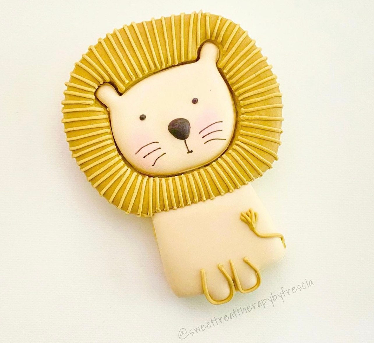 Lion cookie cutter The Frescia Lion