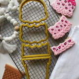 4 piece Cookie Cutter Ice cream set