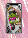 Load image into Gallery viewer, Frankenstein Cookie Cutter 4.5 inches tall and 4 inches wide
