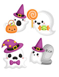 Load image into Gallery viewer, Pumpkin treat bag royal icing transfer sheet set
