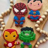 superhero cookie cutter set