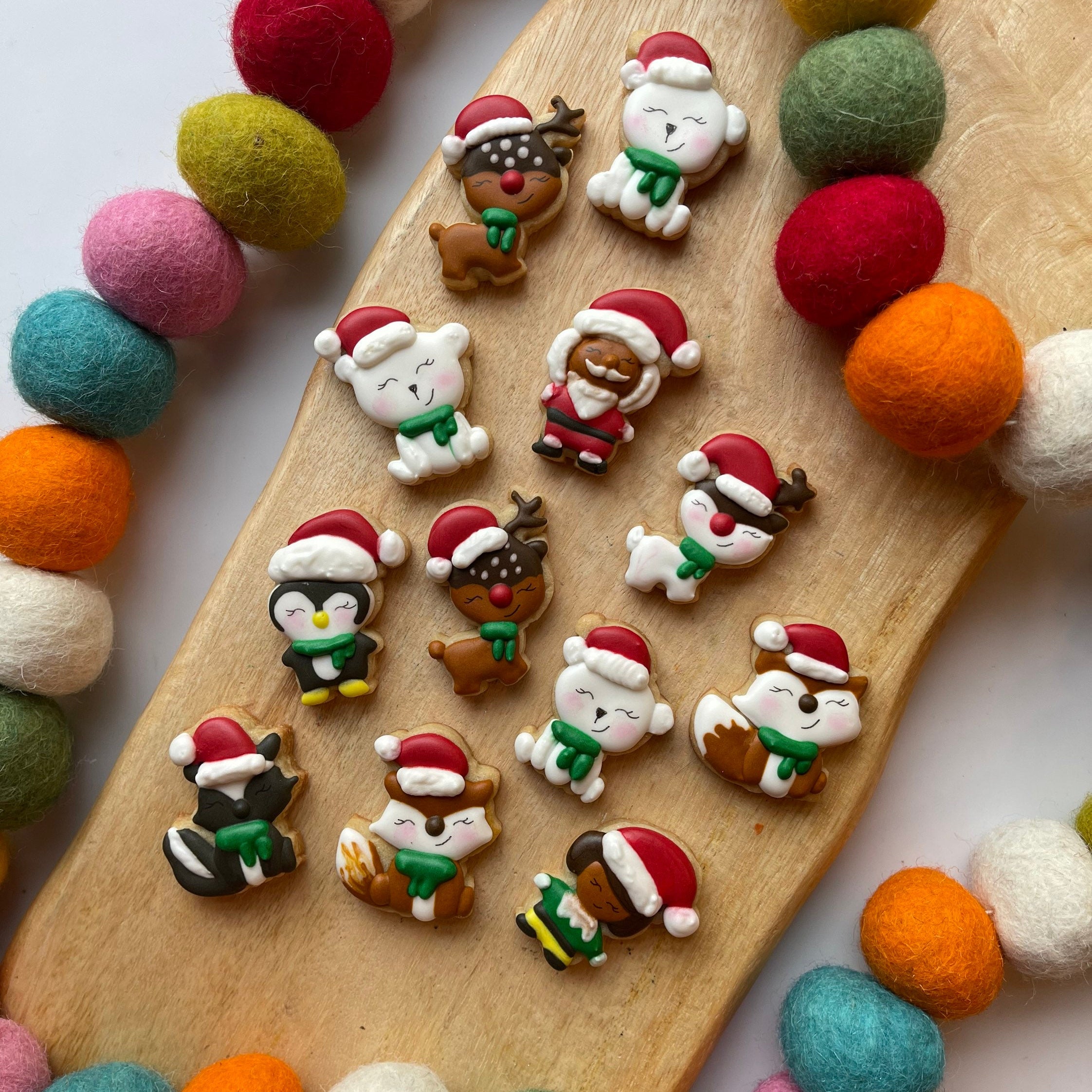 mini Christmas cookie set