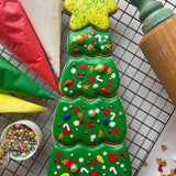 6 piece Christmas Tree cookie cutter set