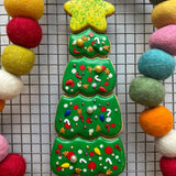 6 piece Christmas Tree cookie cutter set