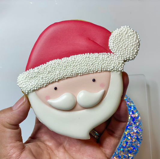 4 inch Santa head cookie cutter