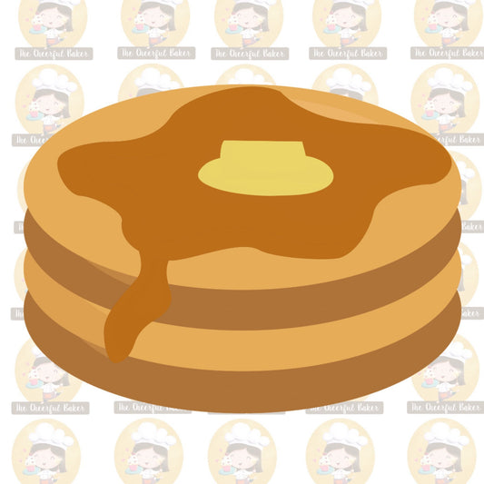 Pancake stack cookie cutter