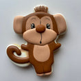 Load image into Gallery viewer, Monkey cookie cutter
