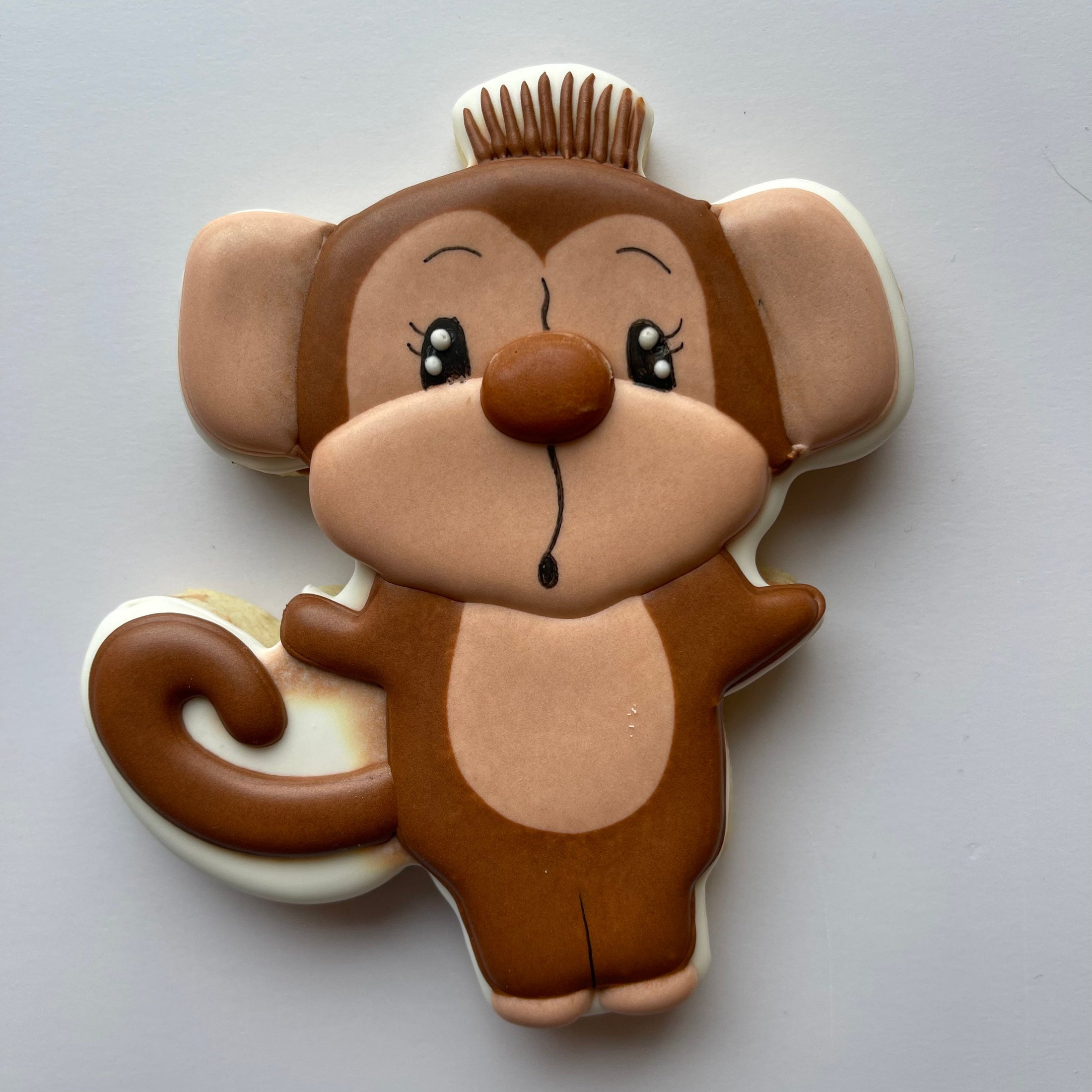 Monkey cookie cutter