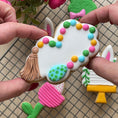 Load image into Gallery viewer, Easter garland cookie cutter
