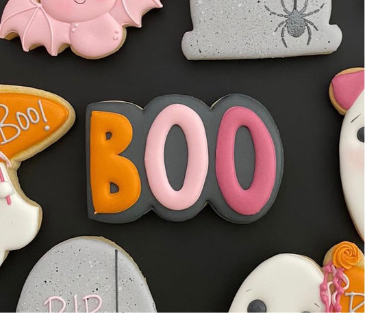 Boo cookie cutter