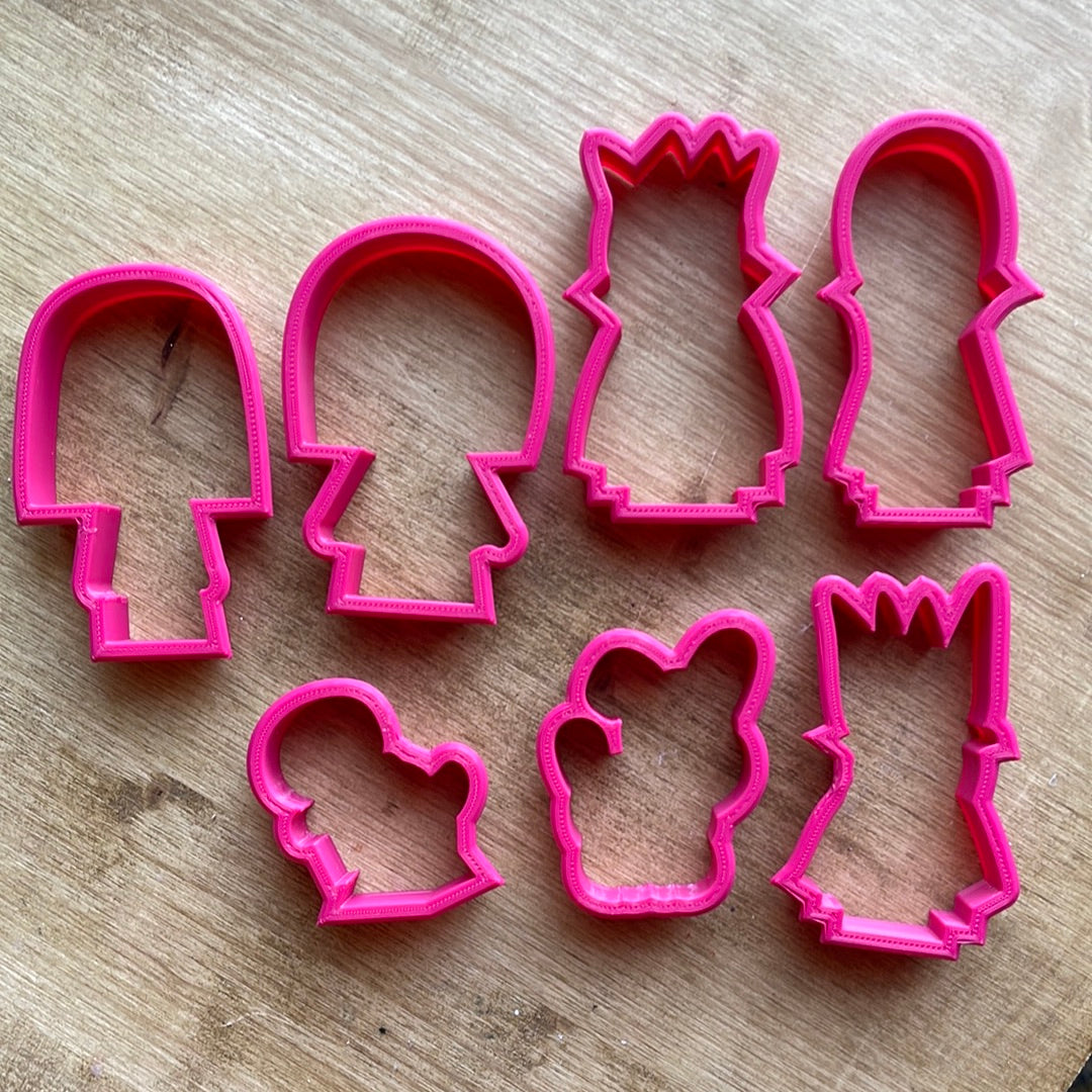 Nativity cookie cutters | The Cheerful Baker