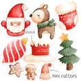 Load image into Gallery viewer, Christmas Cookie Decorating Class and Cookie Cutter Set
