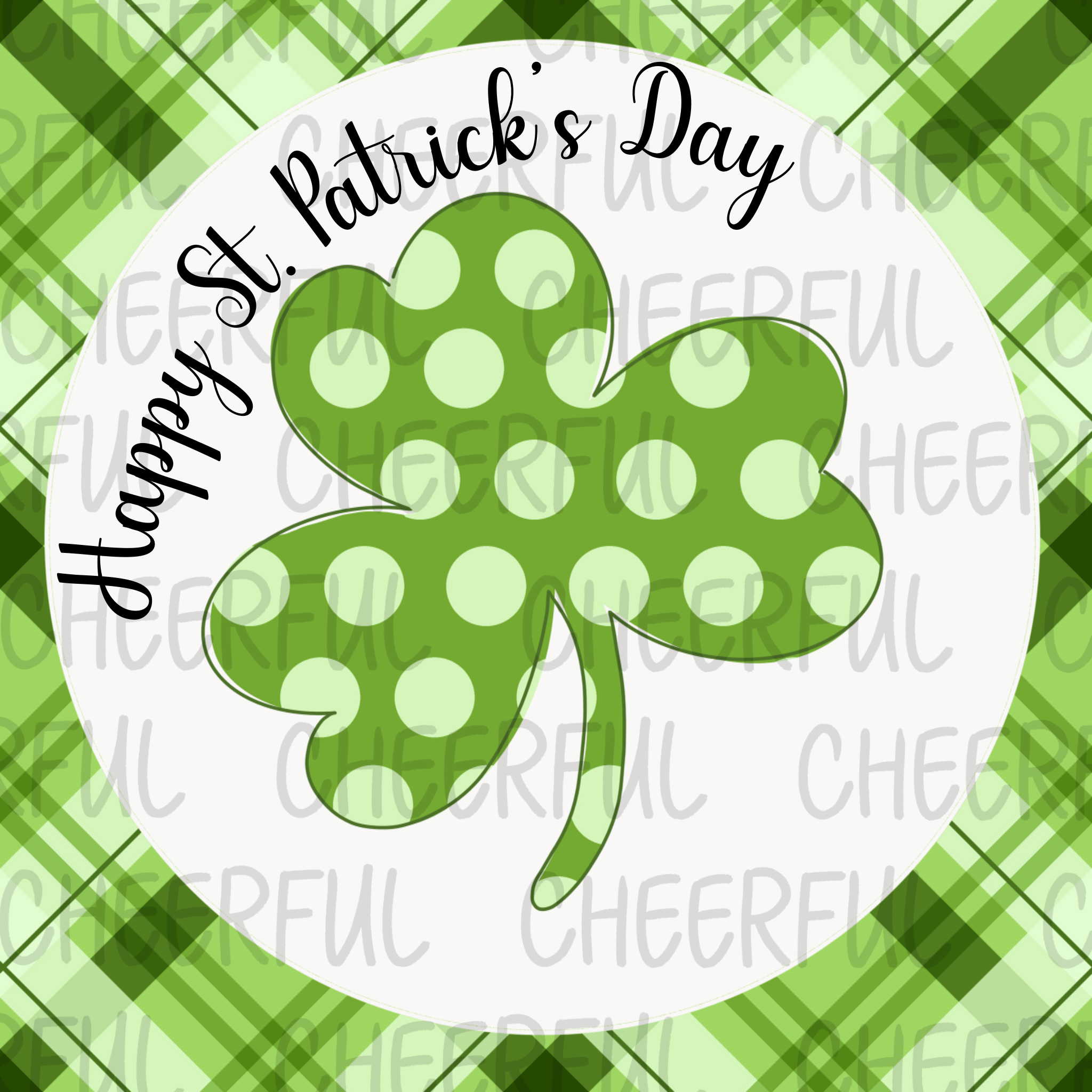St. Patrick’s Day gift tag for decorated cookies- Digital Download