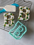 Load image into Gallery viewer, 4 inch letter B cookie cutter
