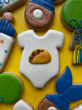 Load image into Gallery viewer, 4 inch baby onesie cookie cutter
