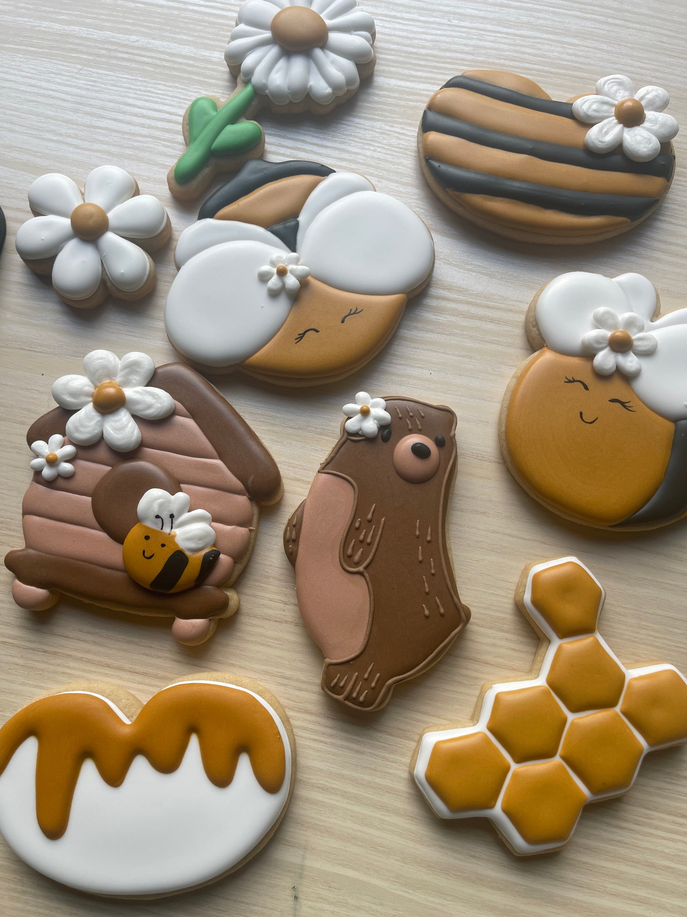 Bee house cookie cutter