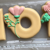 M and O cookie cutter set