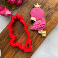 Load image into Gallery viewer, Standing flamingo cookie cutter
