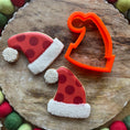 Load image into Gallery viewer, Santa Hat Cookie cutter
