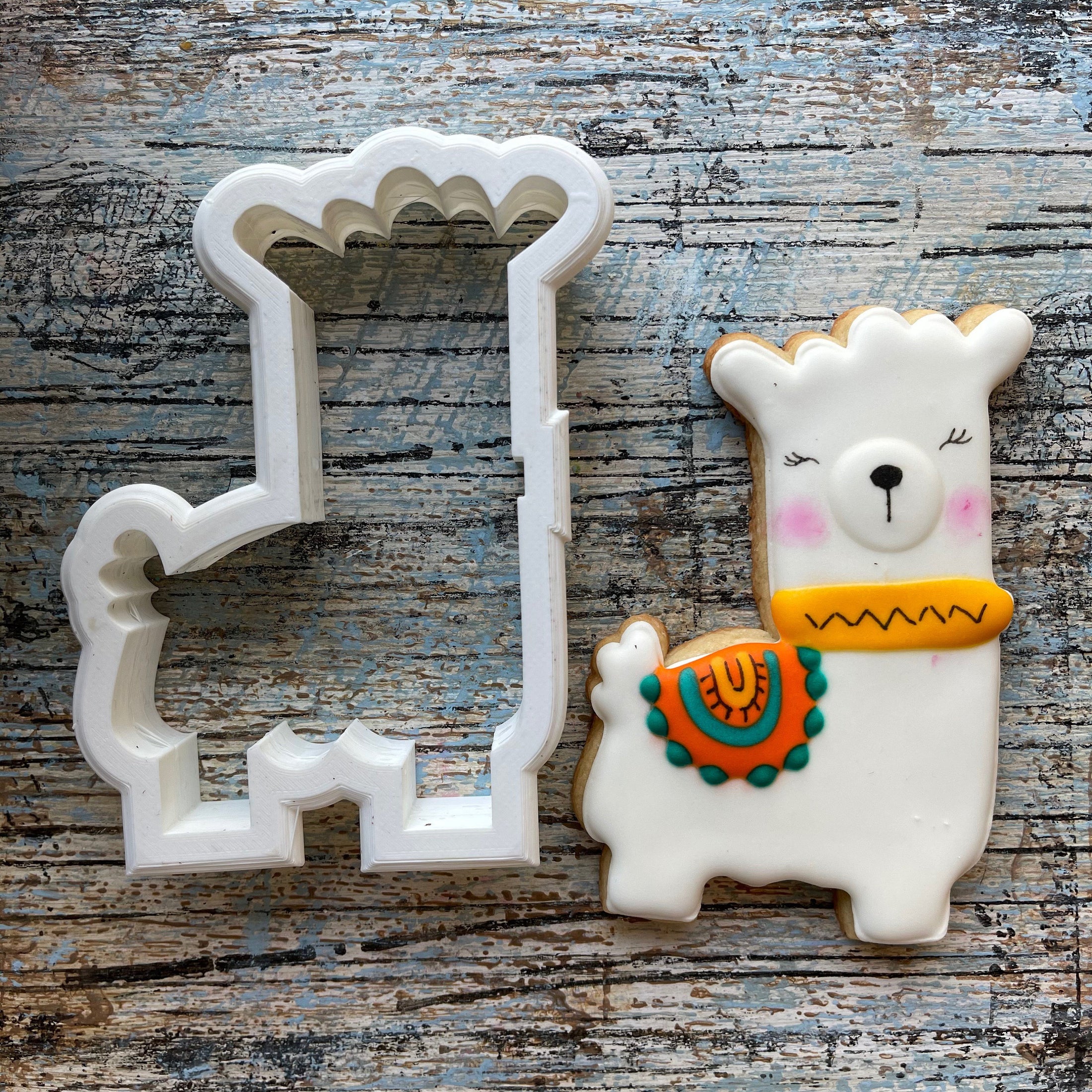 llama cookie cutter